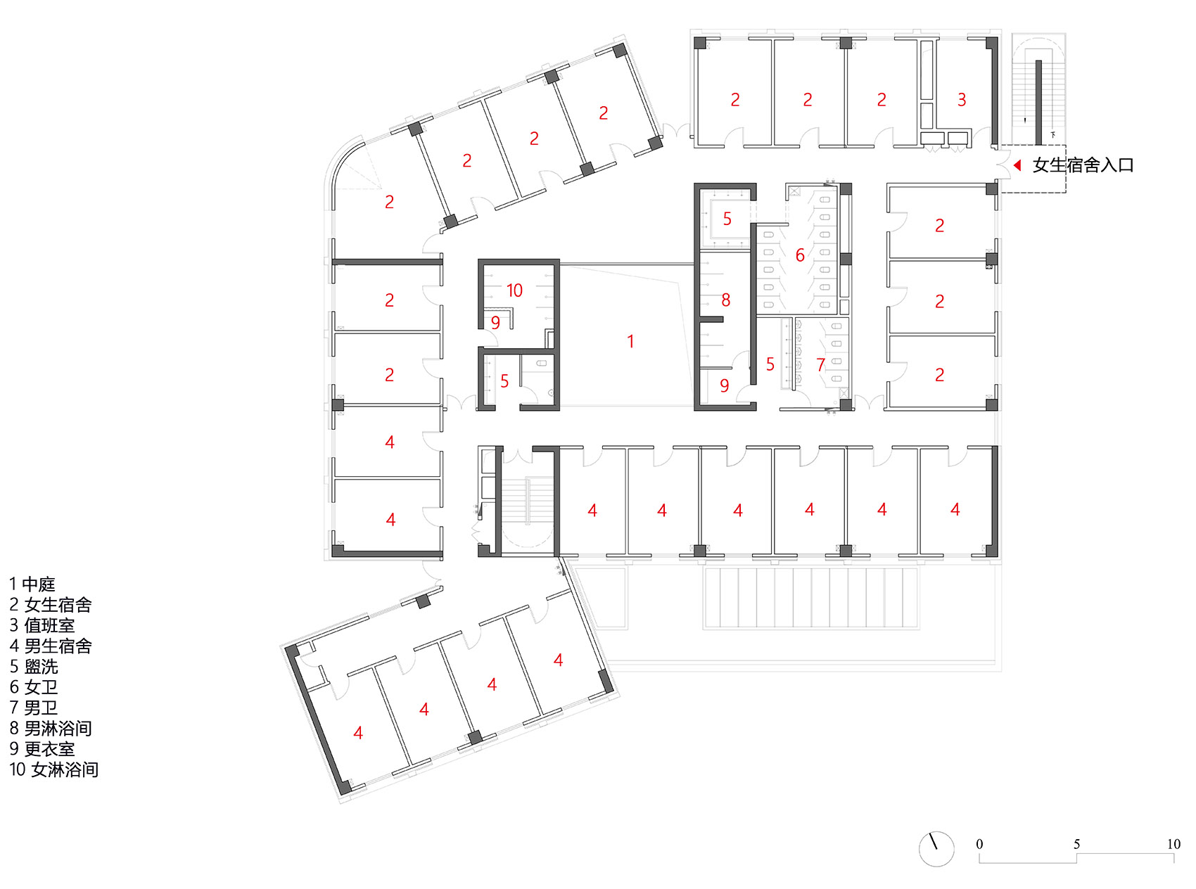 emergency disaster relief school by biad