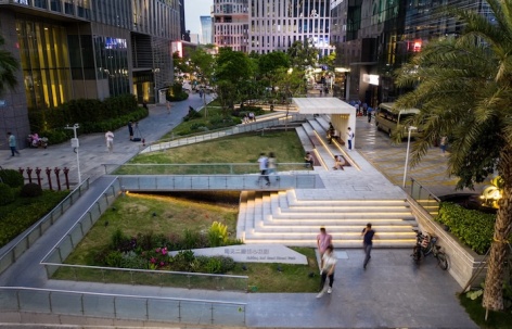 海天二路街心花园工程，深圳 / 深圳市方形深度设计有限公司
