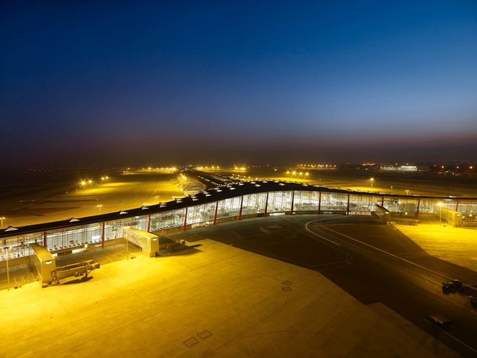 beijing international airport by foster partners