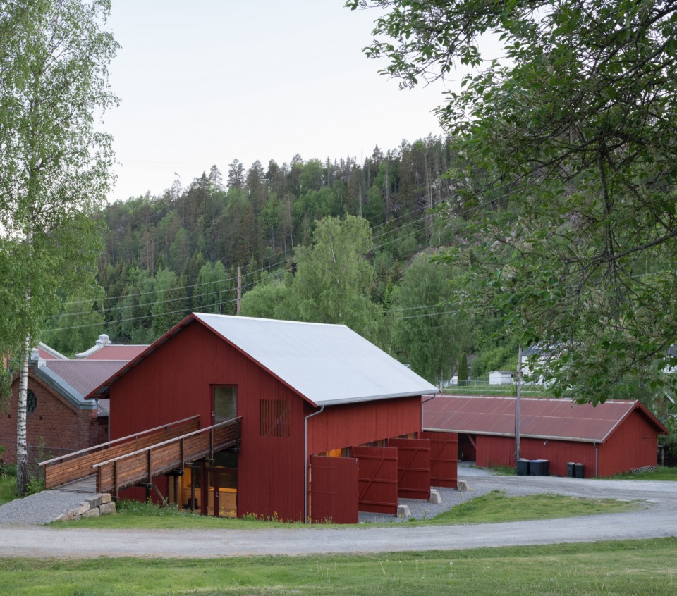 orje brug community center by stra arkitekter as