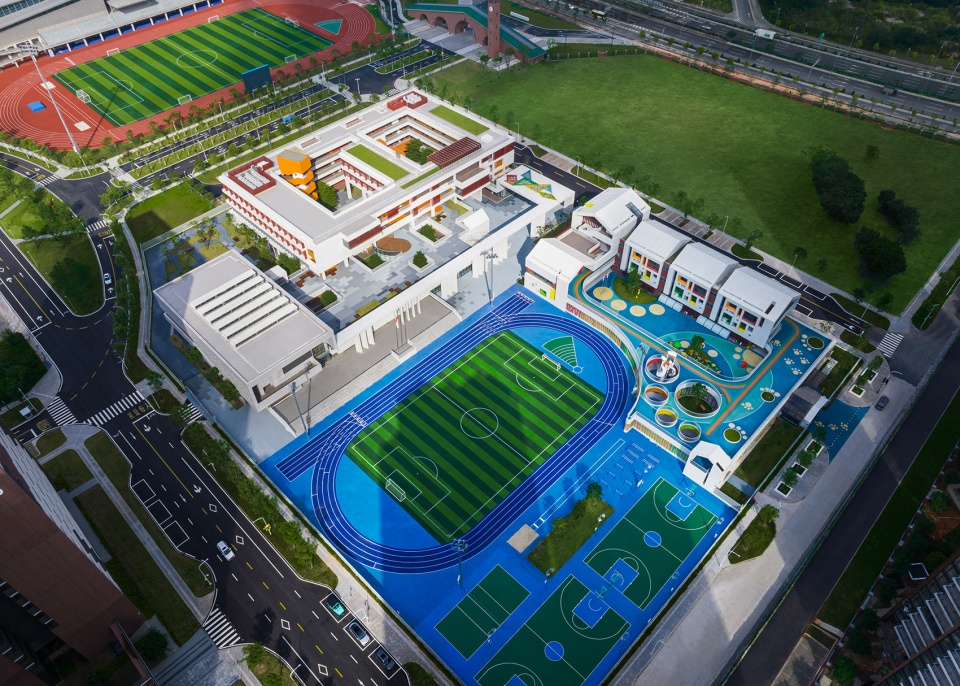 the f6 primary school and kindergarten of the guangzhou scut by scutad