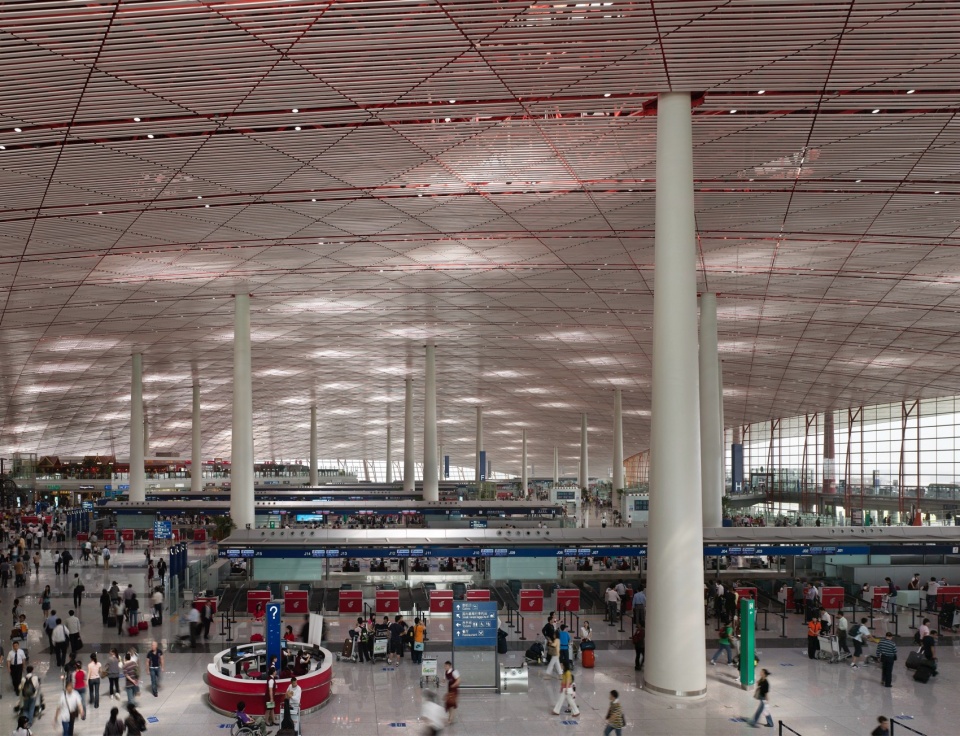 beijing international airport by foster partners