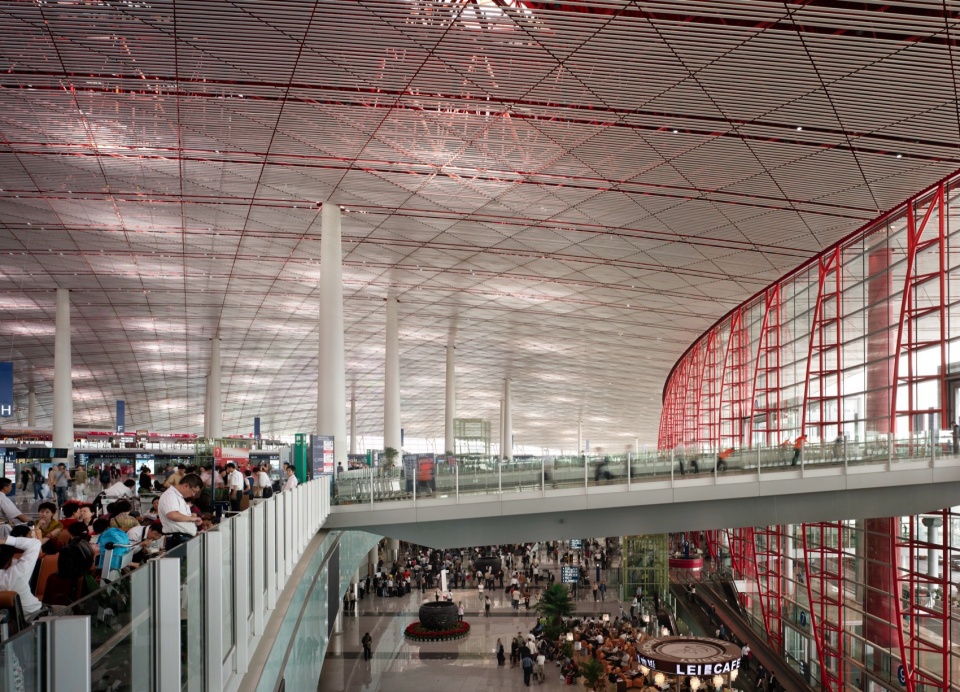 beijing international airport by foster partners