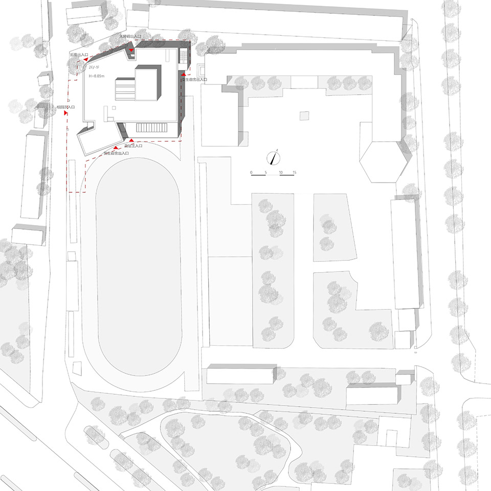 emergency disaster relief school by biad