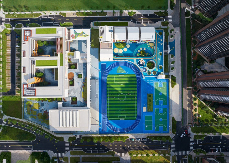 the f6 primary school and kindergarten of the guangzhou scut by scutad