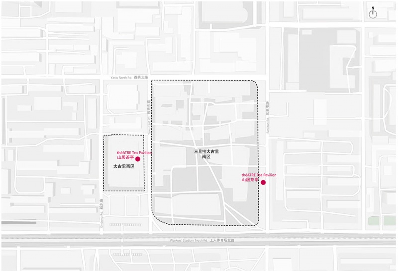 theatre tea pavilions by kooo architects