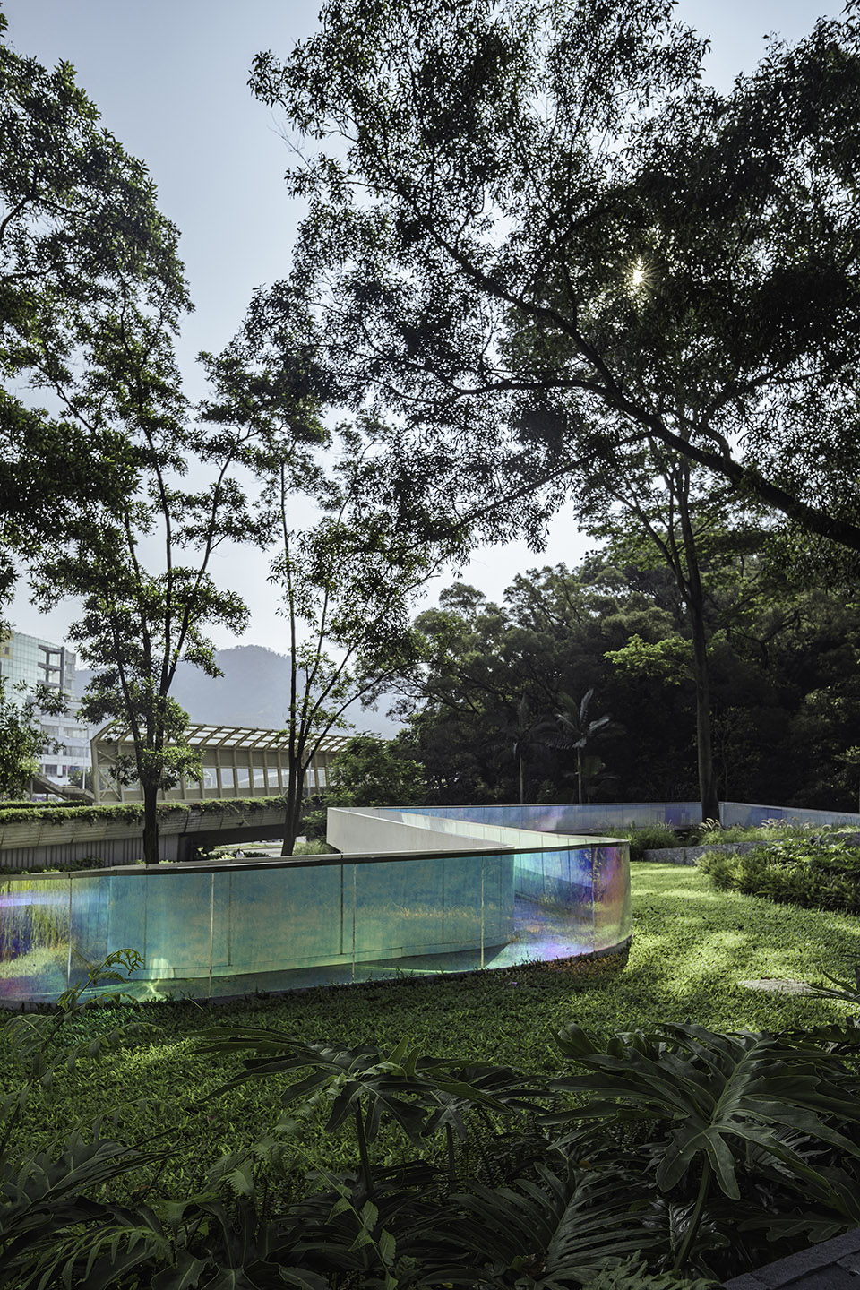 design of the north entrance of bijiashan park by ace design