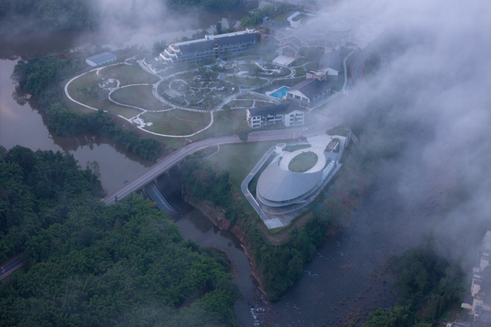 Zhou gong Mountain Nans hui ge Hot Spring Hotel Conference Center in Yaan Sichuan