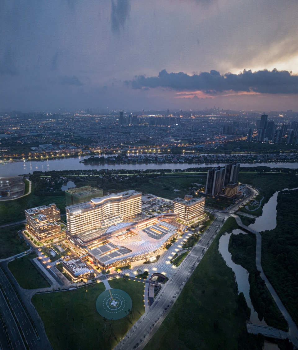 heyou international hospital by bai design international limited