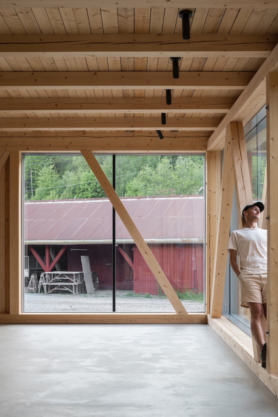 orje brug community center by stra arkitekter as
