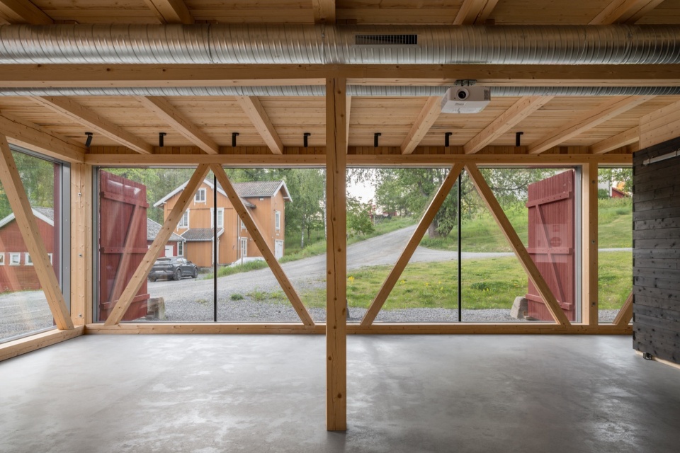 orje brug community center by stra arkitekter as