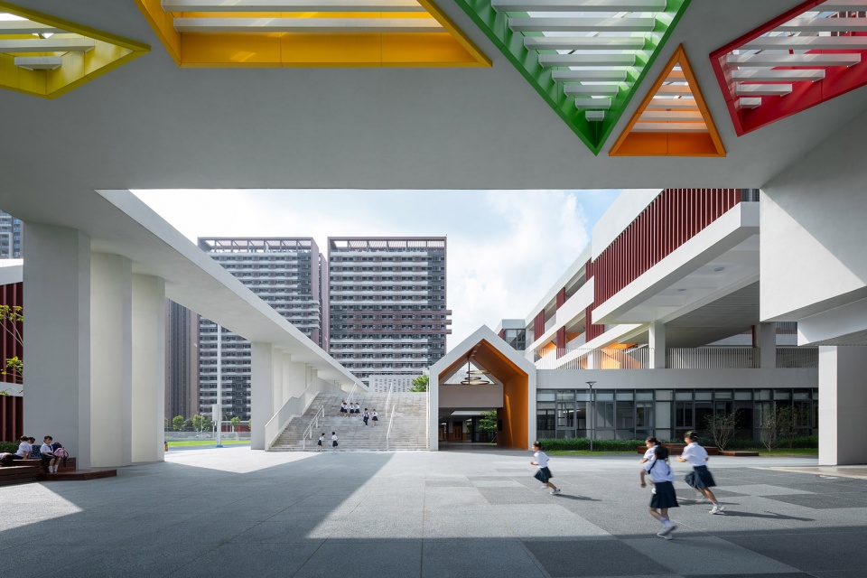 the f6 primary school and kindergarten of the guangzhou scut by scutad