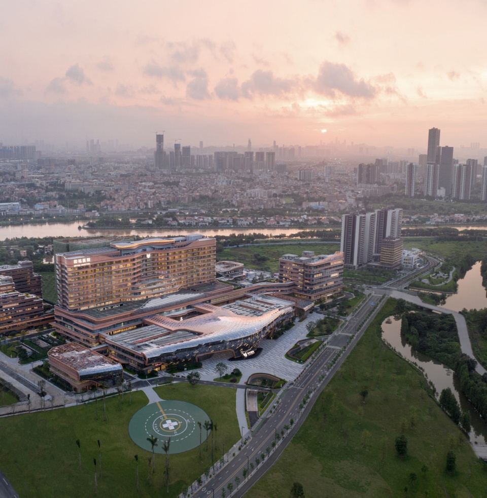 heyou international hospital by bai design international limited