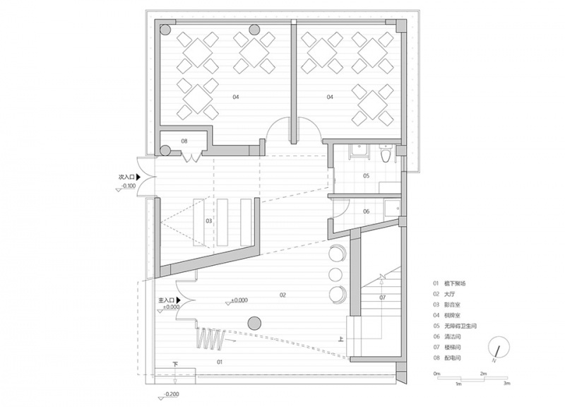 senior home in hejia village by youmu architects