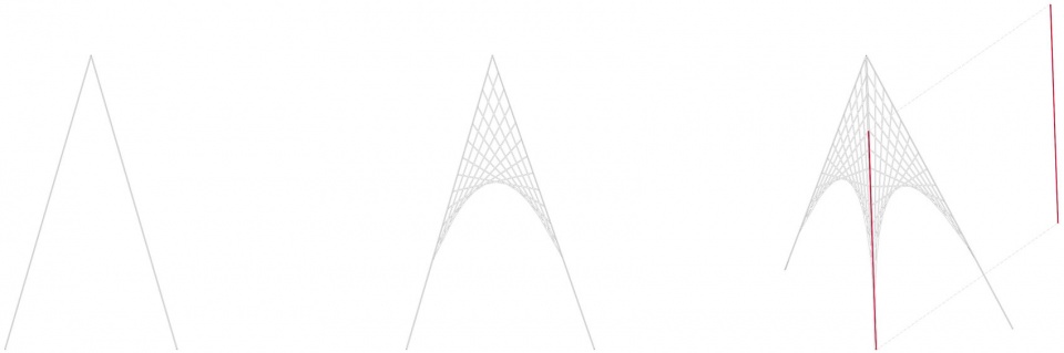 钢筋骨架生成图 steel framework generation fire wings by atelier heimat