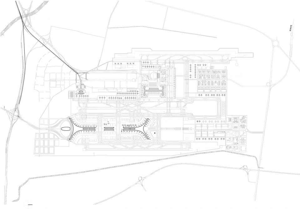 beijing international airport by foster partners