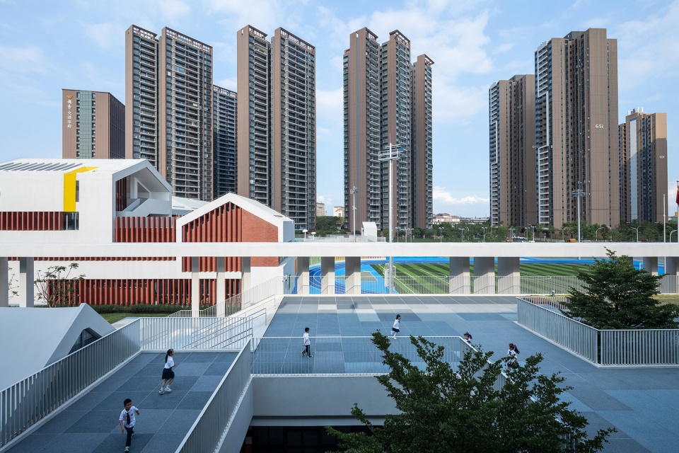 the f6 primary school and kindergarten of the guangzhou scut by scutad