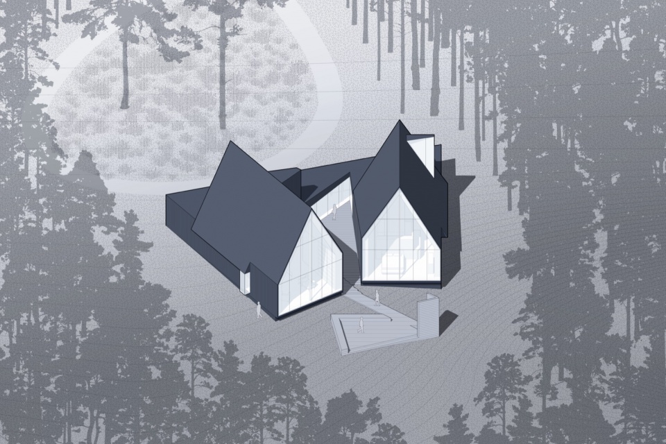 Steeplechase House by Brooks Scarpa