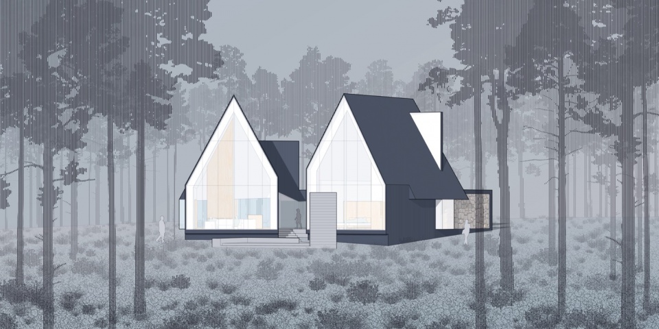 Steeplechase House by Brooks Scarpa