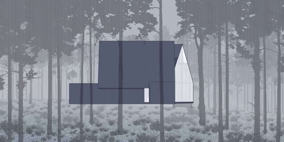Steeplechase House by Brooks Scarpa