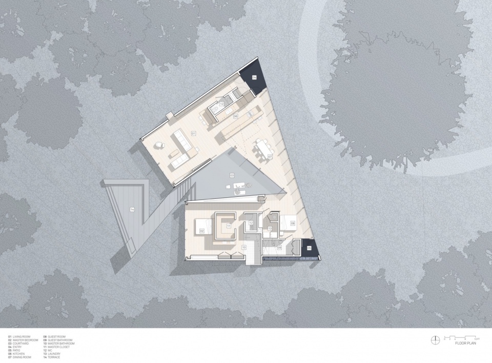 Steeplechase House by Brooks Scarpa