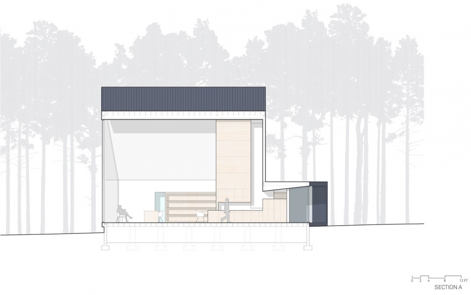Steeplechase House by Brooks Scarpa