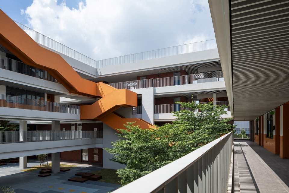 the f6 primary school and kindergarten of the guangzhou scut by scutad