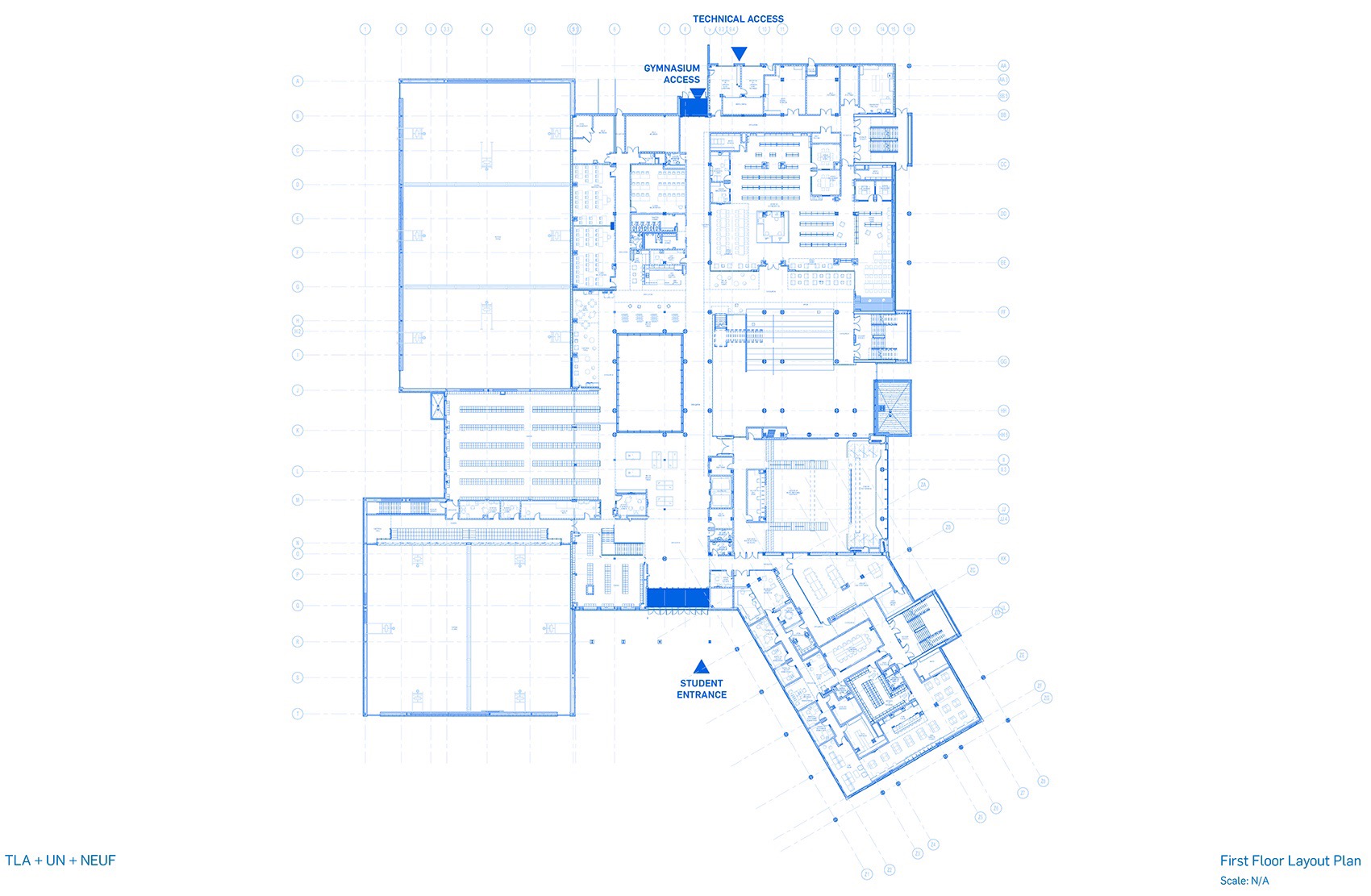 Two New High Schools by TLA UN NEUF