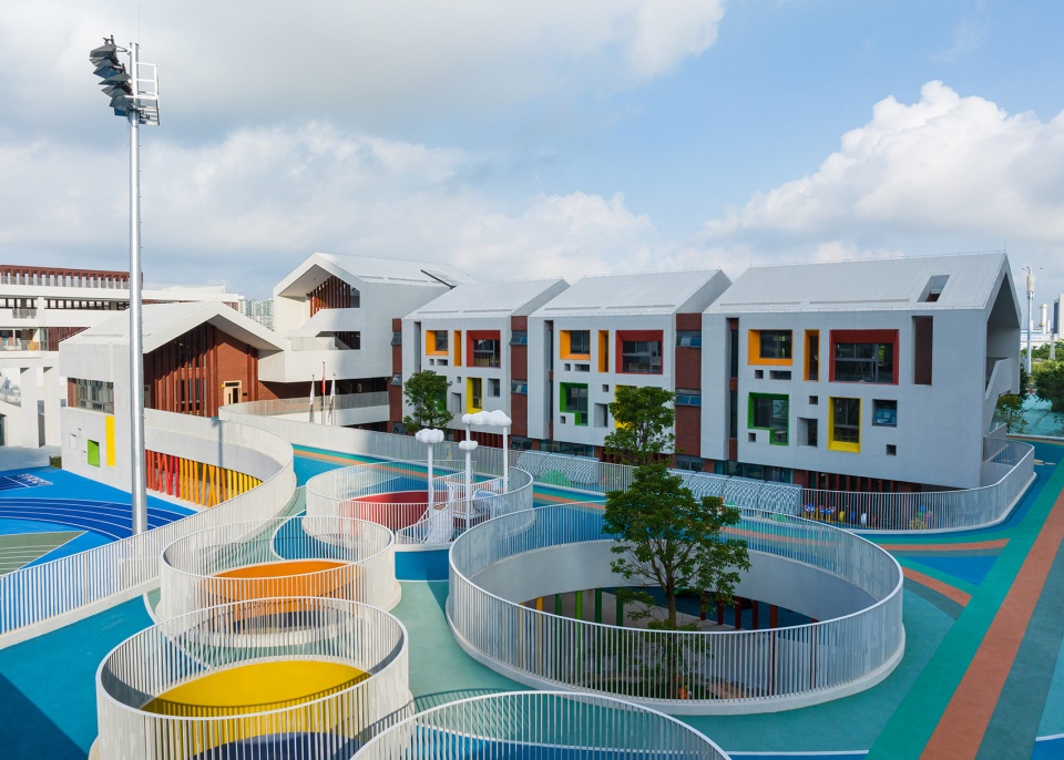 the f6 primary school and kindergarten of the guangzhou scut by scutad