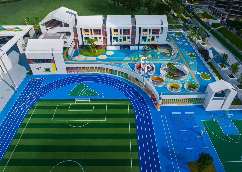 the f6 primary school and kindergarten of the guangzhou scut by scutad