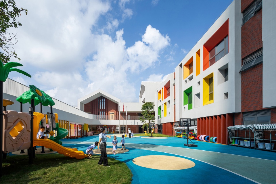 the f6 primary school and kindergarten of the guangzhou scut by scutad