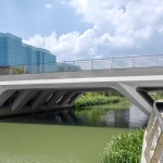 南京南部新城步行桥和车行桥 / NAN建筑事务所 + 和作结构建筑研究所