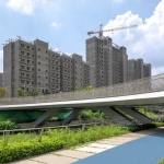 南京南部新城步行桥和车行桥 / NAN建筑事务所 + 和作结构建筑研究所