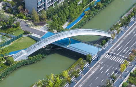 南京南部新城步行桥和车行桥 / NAN建筑事务所 + 和作结构建筑研究所