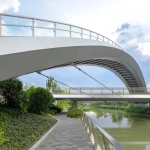 南京南部新城步行桥和车行桥 / NAN建筑事务所 + 和作结构建筑研究所