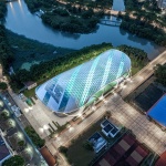 上海工程技术大学风雨操场 / 同济大学建筑设计研究院