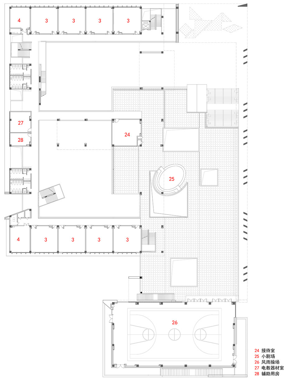 the f6 primary school and kindergarten of the guangzhou scut by scutad