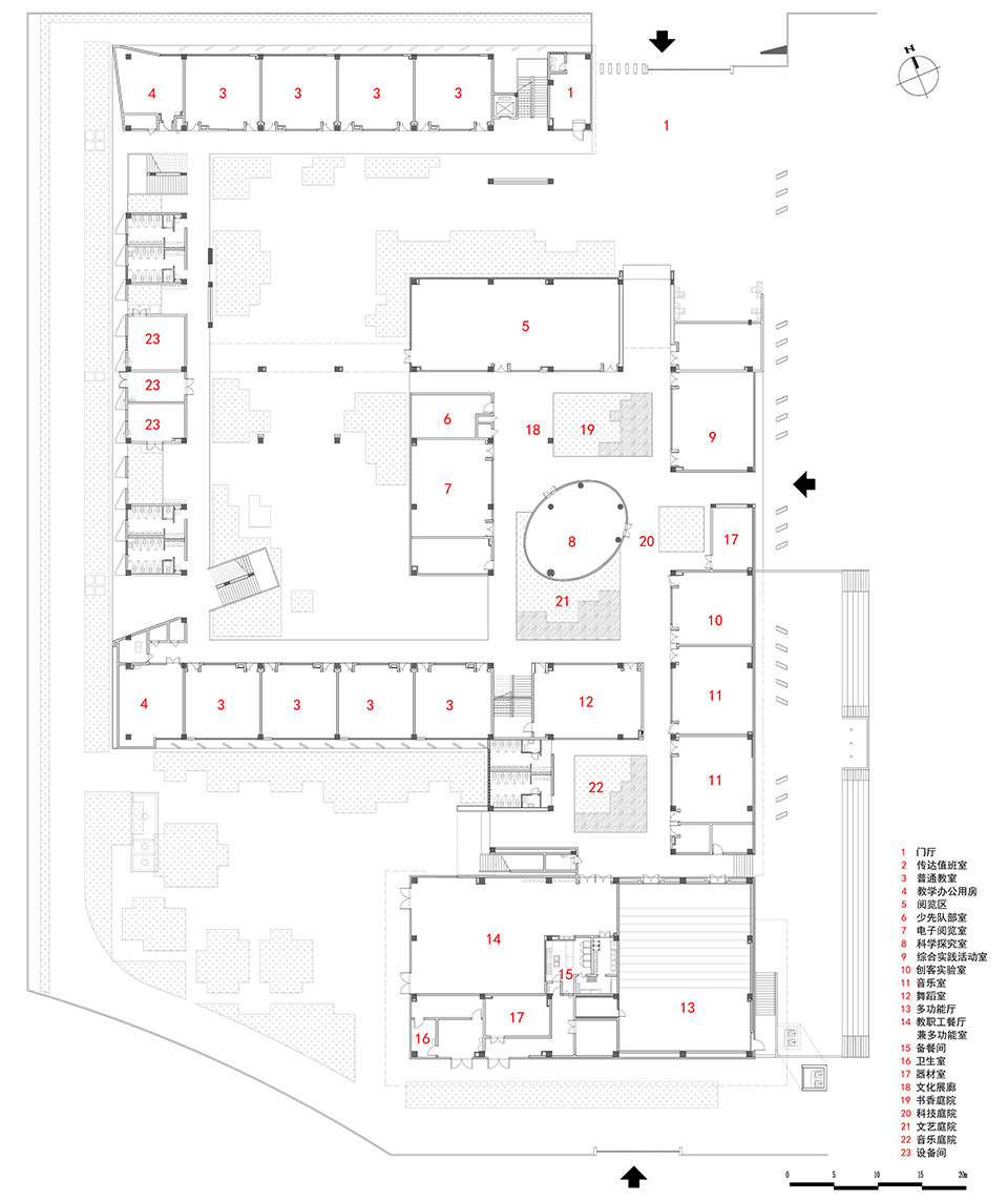 the f6 primary school and kindergarten of the guangzhou scut by scutad