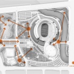 襄阳全民体育运动中心 / 中南建院墨水尺工作室