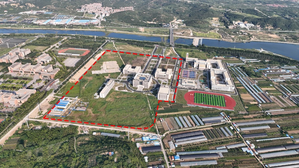 划调整前的现状鸟瞰照片 Birds eye view of the site before the master plan adjustment 拷贝