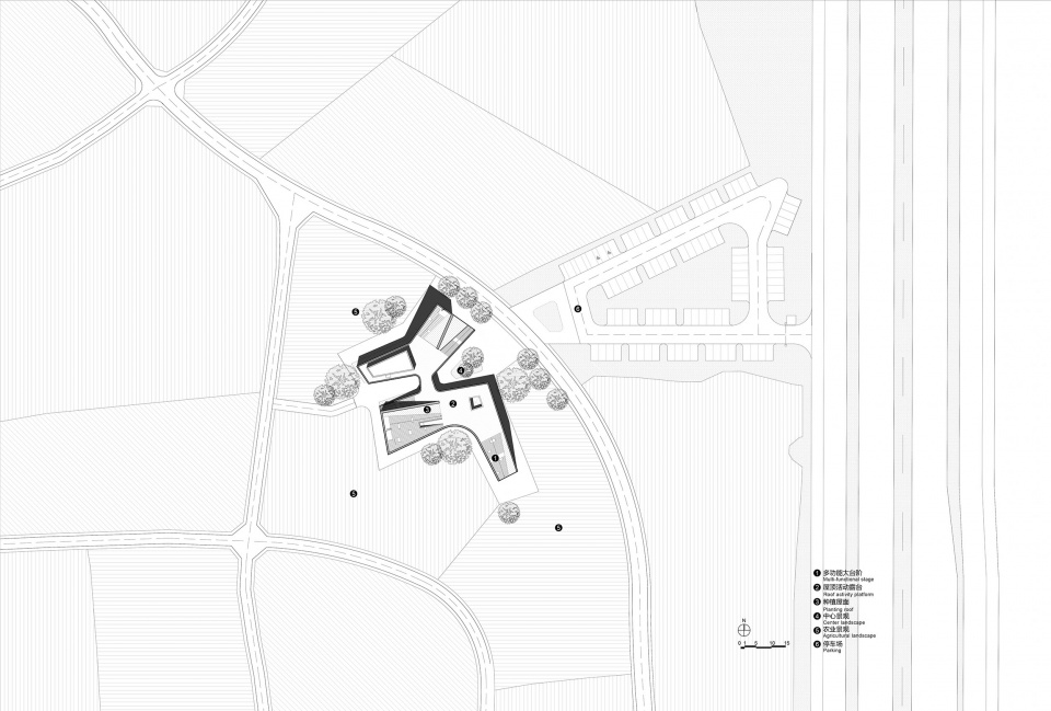 总平图Masterplan butterfly pavilion