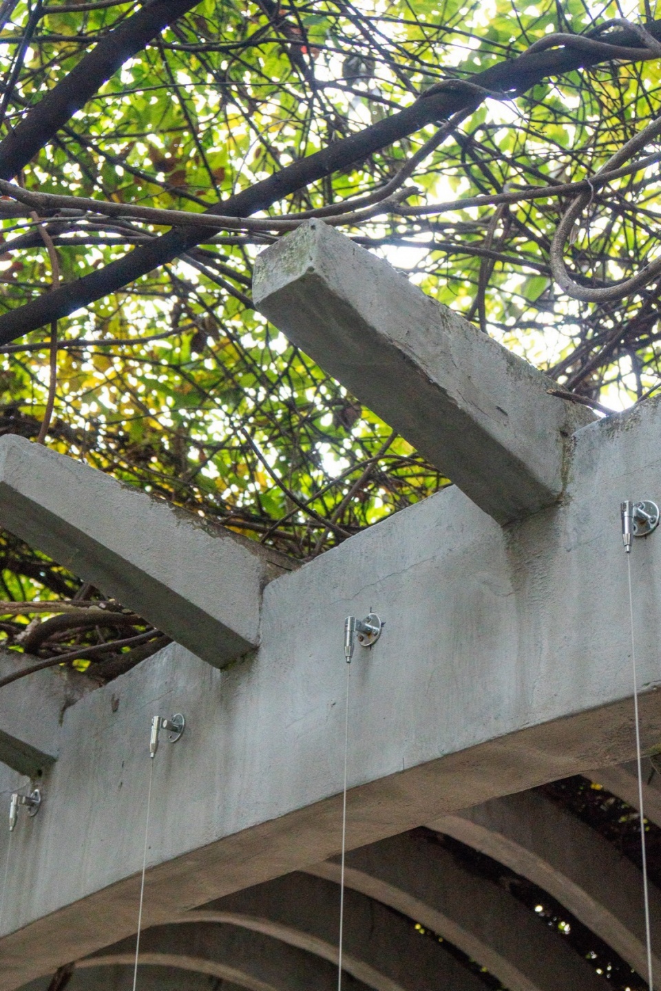 钢拉索细部节点Detail of Steel Cable©衍述设计shanghai luoshan huayuan community micro renewal