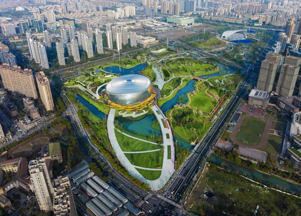 运河亚运公园 杭州园林设计院