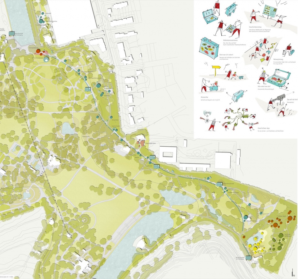 adventure in story world westfalen park by rehwaldt landscape architects