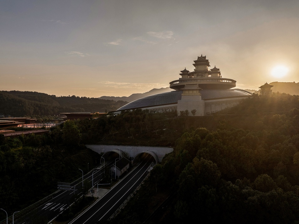 phase 2 of maitreya altar by hangzhou ouyuan architectural design