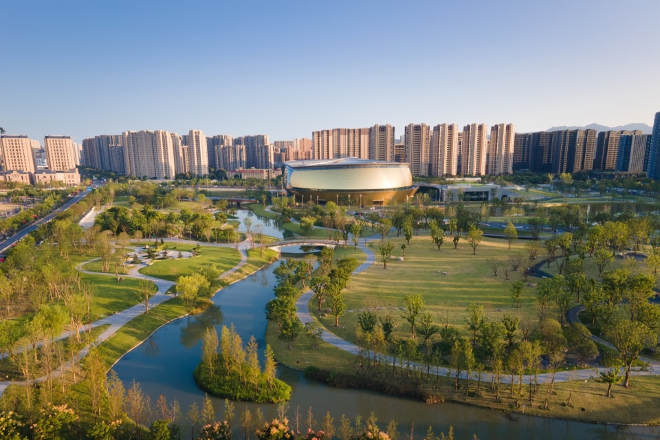 运河亚运公园 杭州园林设计院