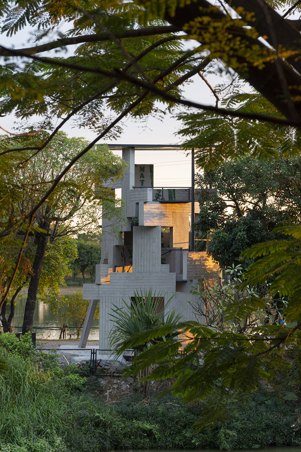 a tower of vertical nature by clab architects