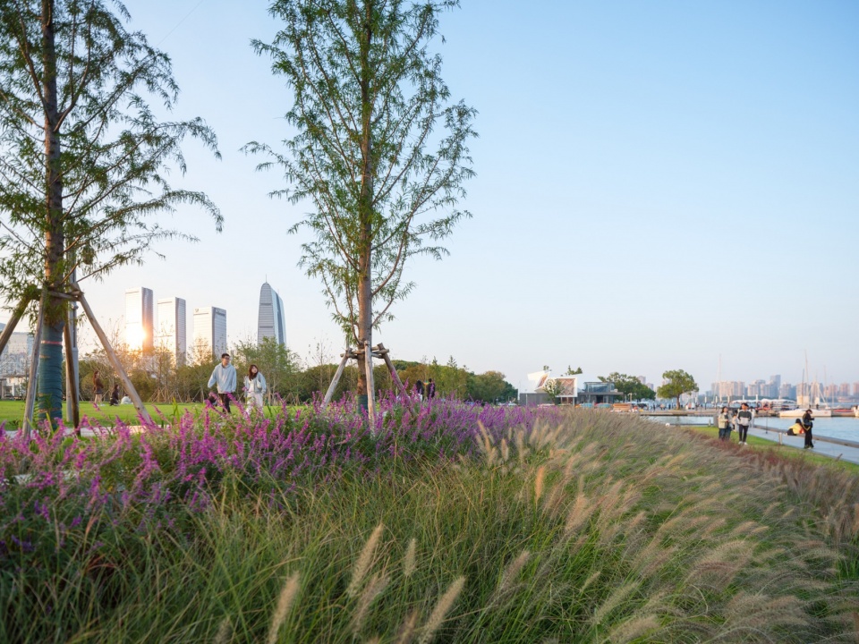 jinji lake landscape design by aecom