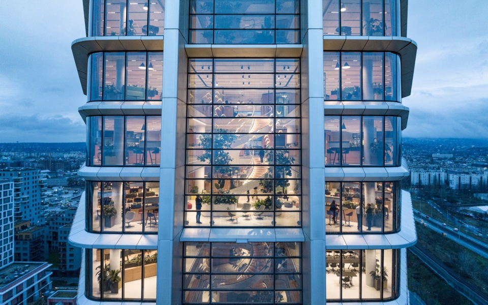 mol group headquarters by kinzo