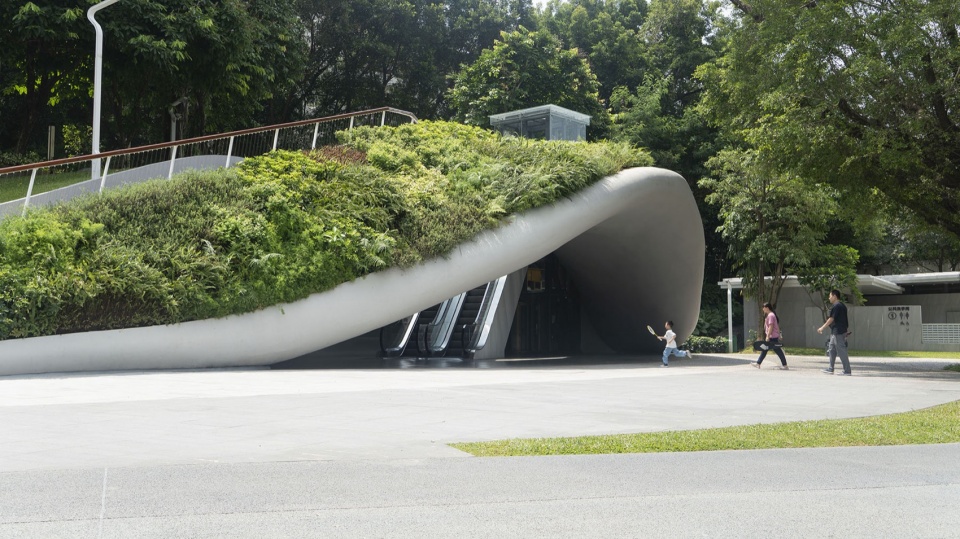 redevelopment design of the eastern entrance of shenzhen peoples park